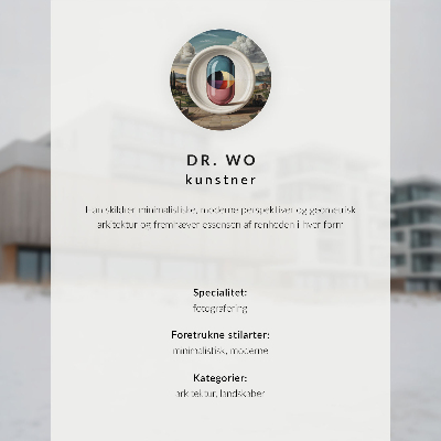 Poster Pod minimalist, arhitectură rectilinie