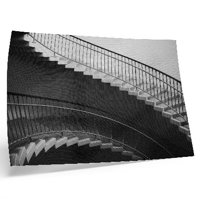 Poster retro Eleganță alb-negru, forme moderne