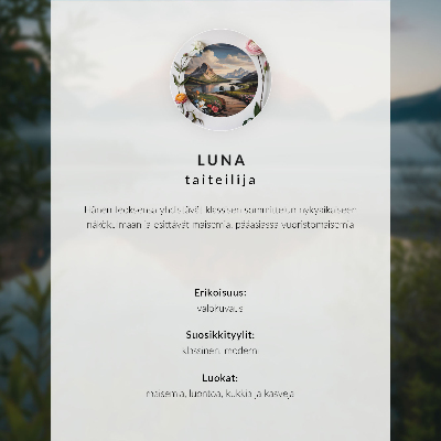 Poster pentru perete Munți lac persoană pașnică armonie a naturii