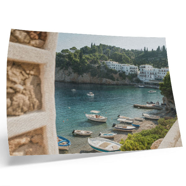 Poster Golful bărcilor, dealurile mediteraneene