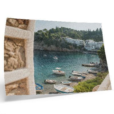 Poster Golful bărcilor, dealurile mediteraneene