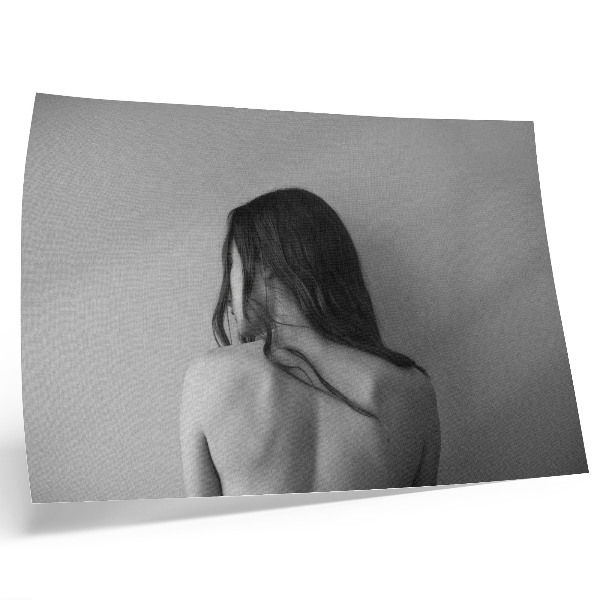 Poster retro Farmecul minimalist al figurilor monocrome
