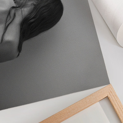 Poster retro Farmecul minimalist al figurilor monocrome