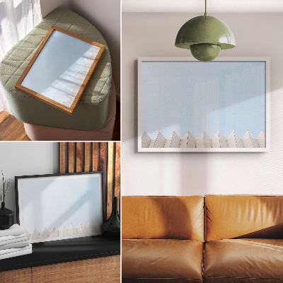 Poster retro Linii minimaliste ale arhitecturii moderne