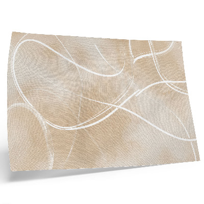 Poster Linii armonioase, culori delicate, pace