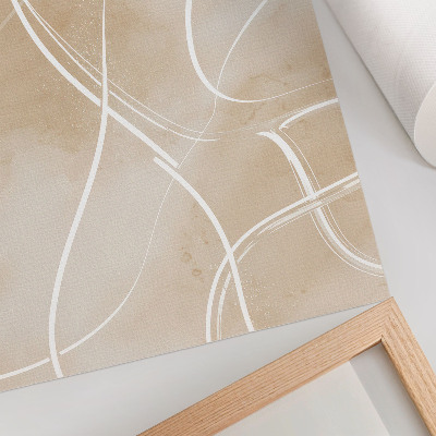 Poster Linii armonioase, culori delicate, pace