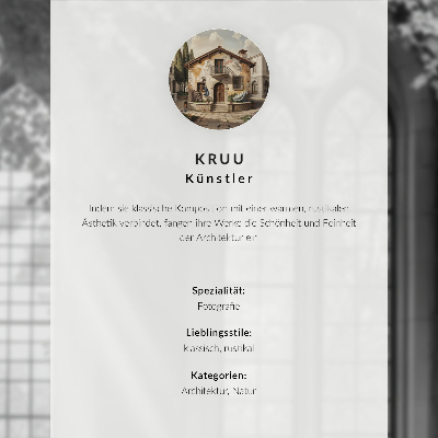 Poster Contrastul dintre ruine și cai în verdeață