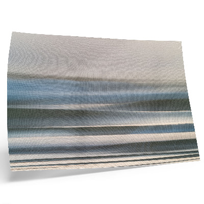 Poster Valuri pastelate delicate în nuanțe de albastru