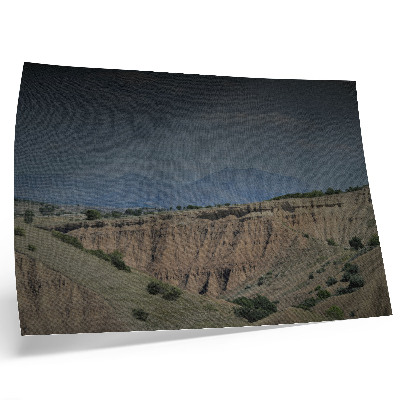 Poster pentru perete Văi vaste, stânci, munți, peisaj natural
