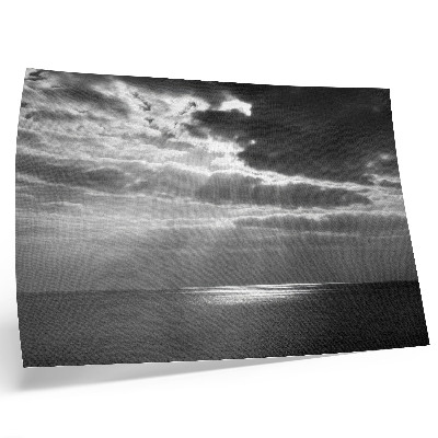 Poster pentru perete Cer dinamic peste un ocean calm