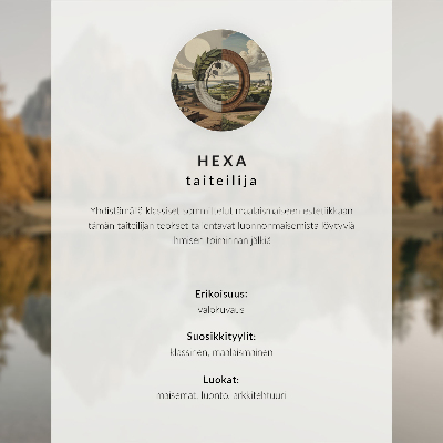 Poster pentru perete Peisaj pitoresc natură cabană singurătate