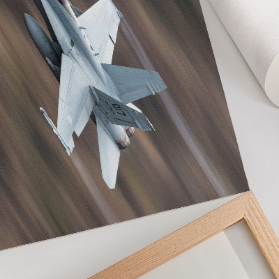 Poster pentru perete Un luptător modern în zbor