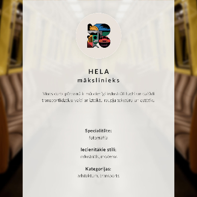 Poster pentru perete O mașină clasică cu un fundal arhitectural
