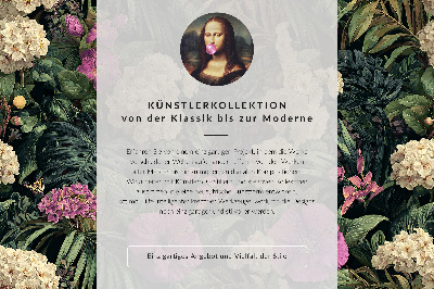 Poster pentru perete O clădire modernă cu balcoane și o piață