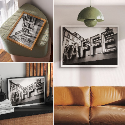 Poster pentru perete Ramă în stil urban minimalist neon