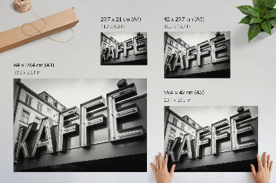 Poster pentru perete Ramă în stil urban minimalist neon