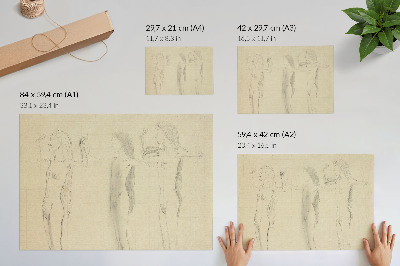 Poster Studiul zilei (Adevărul) de Ferdinand Hodler