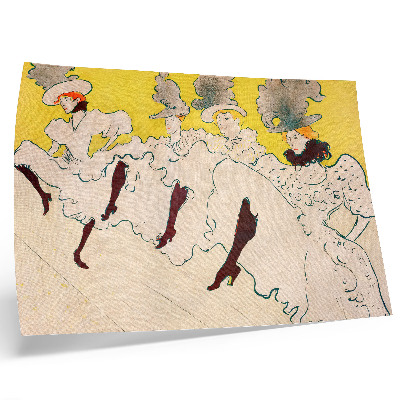Poster Trupa Mademoiselle Eglantine (1896) imprimare de înaltă rezoluție de Henri de Toulouse-Lautrec