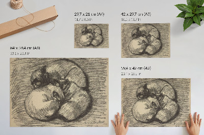 Poster Pisici; Tsching, Batzar și Blanc-Blanc, imprimare de înaltă rezoluție de Théophile Alexandre Steinlen