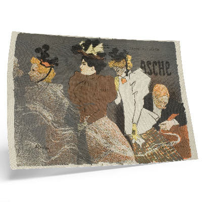 Poster pentru perete Asche de Théophile-Alexandre Pierre Steinlen