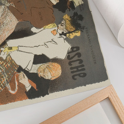 Poster pentru perete Asche de Théophile-Alexandre Pierre Steinlen