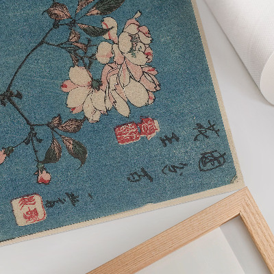 Poster pentru perete Gravură pe lemn (nishiki-e); cerneală și culoare pe hârtie de Utagawa Hiroshige