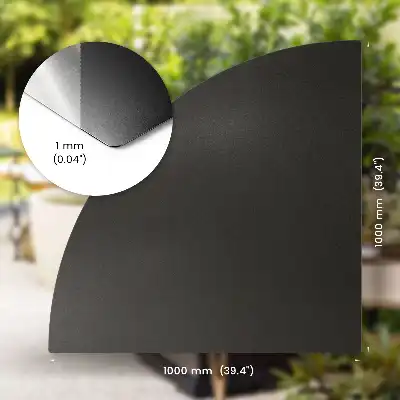 Tablă pentru grătar cu dimensiunea de 100x100 cm