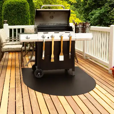 Husă de protecție pentru grătar semicerc cu dimensiunea 100x100 cm