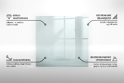 Semineu pad dreptunghiular transparentna 
