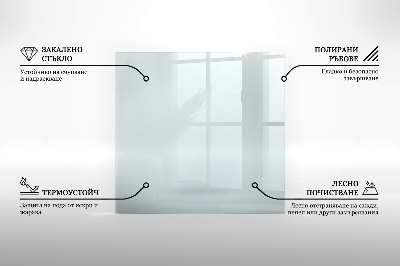 Semineu pad dreptunghiular transparentna 
