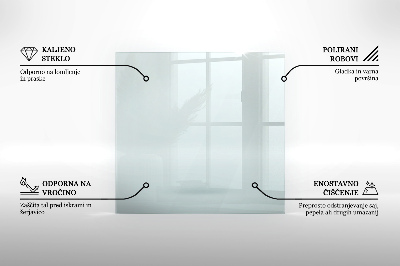 Semineu pad dreptunghiular transparentna 