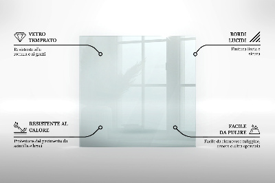 Semineu pad dreptunghiular transparentna 