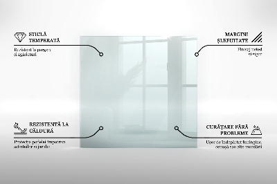 Semineu pad dreptunghiular transparentna 