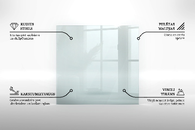 Semineu pad dreptunghiular transparentna 