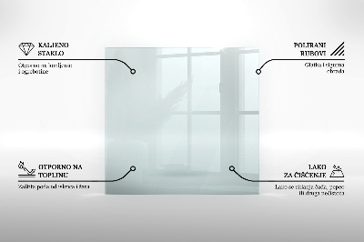 Semineu pad dreptunghiular transparentna 