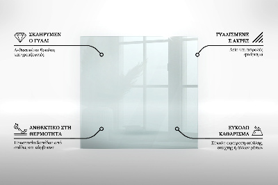 Semineu pad dreptunghiular transparentna 