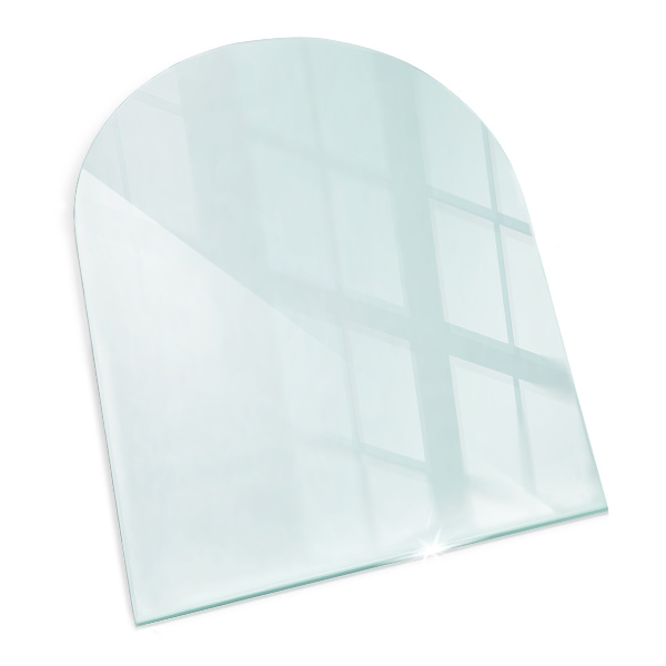 Sticlă securizată protecție sub sobă transparent