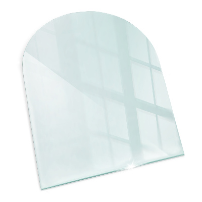 Sticlă securizată protecție sub sobă transparent