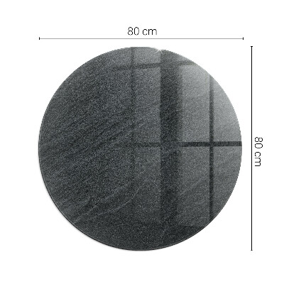 Sticlă securizată protecție sub sobă rotundă Textúra prírodného kameňa