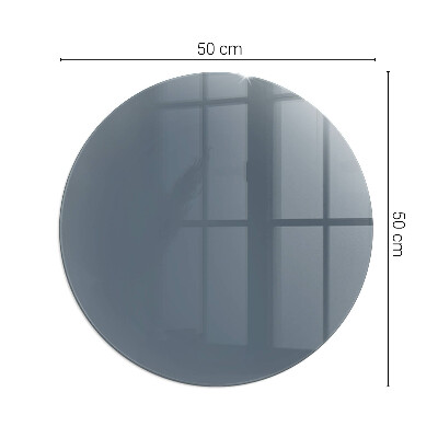 Protecție sub sobă rotundă Farba Tmavomodrá