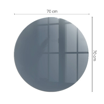 Protecție sub sobă rotundă Farba Tmavomodrá