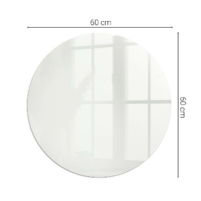 Protecție sub sobă rotundă Farba Slonovinová