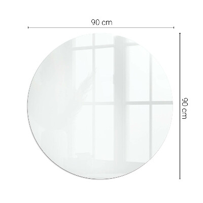 Sticlă securizată protecție sub sobă rotundă Farba Svetlosivá