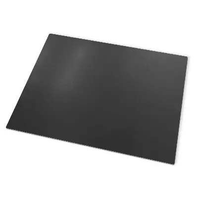 Protecție sub sobă dreptunghiulară din metal negru