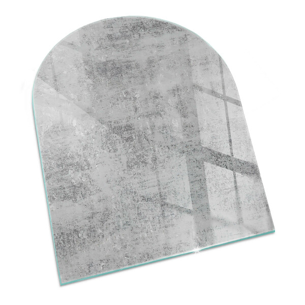 Sticlă sub șemineu semi-oval Textură de fundal abstractă