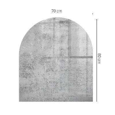 Sticlă sub șemineu semi-oval Textură de fundal abstractă