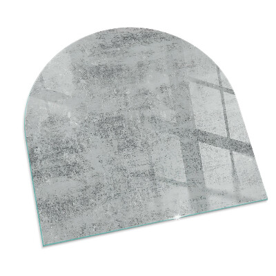 Sticlă sub șemineu semi-oval Textură de fundal abstractă