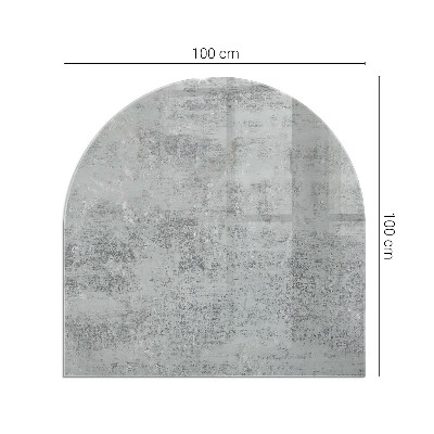 Sticlă sub șemineu semi-oval Textură de fundal abstractă