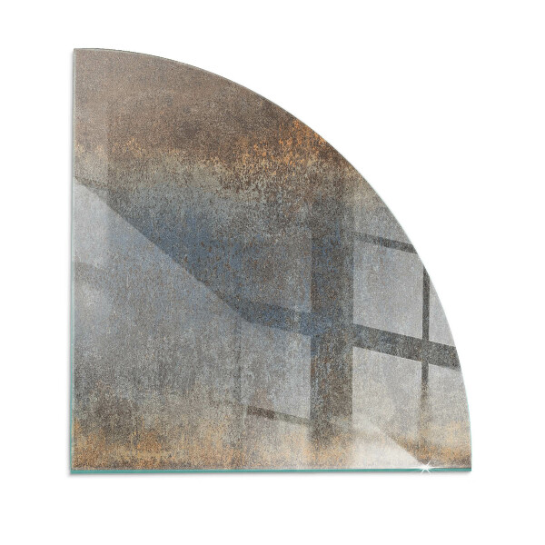 Sticlă securizată de protecție sub sobă trimestru Model de textură abstractă