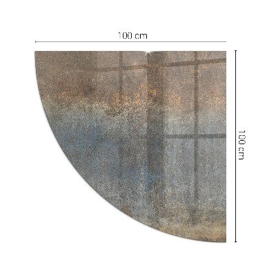 Sticlă securizată de protecție sub sobă trimestru Model de textură abstractă